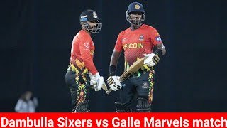 Dambulla Sixers vs Galle Marvels match production [upl. by Eniamirt]