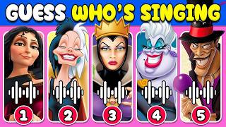 Guess The Disney Villain by Their Song amp Voice 😈🎙️🎶  Disney villains Grimhilde Gothel Ursula [upl. by Fairfield]