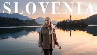 My Solo Trip to SLOVENIA  Lake Bled amp INCREDIBLE Landscapes [upl. by Stets675]