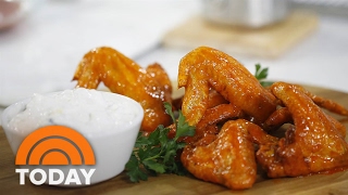 Delicious Super Bowl Snack Hacks Crispy Oven Wings ChocolateCovered Ruffles  TODAY [upl. by Ettevets213]