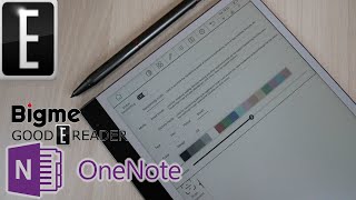 One Note  Global Handwriting  Goodereader x BIGME Inknote Color [upl. by Sturges647]