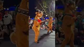 2024 MVMCP Parade Reindeers Disney christmas wdw reindeer [upl. by Marlie102]