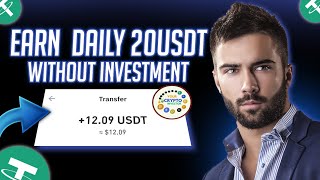 Usdt Earning Site  Earn Free Usdt  Best Usdt Investment site  New Earning Site [upl. by Harbard]