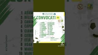 Convocati 3 Giornata [upl. by Nylecyoj]