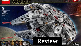 Lego 75257 Millennium falcon review [upl. by Ecinreb]