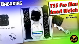 අඩු මිලකට හොද Smart Watch එකක්  T55 Smart Watch Unboxing amp Review [upl. by Whallon]