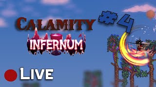 Streaming Terraria Calamity Infernum 4  Crabulon and more [upl. by Herrah]