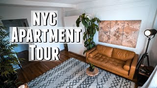 NYC Apartment Tour 300 sq foot Minimalist Studio [upl. by Lowenstein]