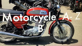 Classic Motorcycle AZ The letter B [upl. by Spearing854]