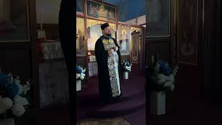 Holy Iveron Myrrh streaming icon at Homebush Archangel Michael Sydney Australia sermon [upl. by Sisenej]