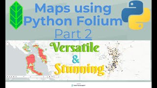 Python Tutorial  Maps with Folium part 2 Plugins [upl. by Nylatsyrk62]