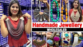 Handmade Jewellery Wholesale Market in Kolkata  Zaveri Vs  Biggest Jewellery Wholesaler [upl. by Lisabeth855]