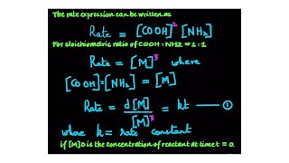 Problem Rate expression for the polymerization of hexamethylene diamine and adipic acid [upl. by Ressay106]