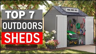 Top 7 Best Outdoors Sheds in 2024 [upl. by Alleda]