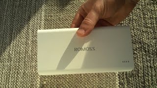 Unboxing Romoss InfoTouch Solo6 16000 mAh Power Bank [upl. by Malachy]