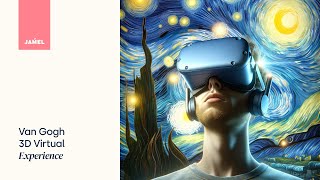 360 VR 3D 8K Van Gogh Paintings Experience  Dive into 8 Masterpieces in VR  JAḾEL Immersive Art [upl. by Nwahsat]