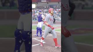 MLB DH Kyle Schwarber is smiling in Atlanta TheLongBallHomerunsshare youtubeshorts shortsfeed [upl. by Aslin]