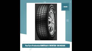 Van Tyre Vredestein COMTRAC2 WINTER 20565R16C [upl. by Edelman]