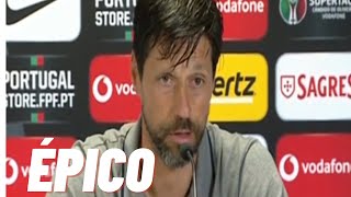 Fc porto Vítor Bruno fala sobre a vitória épica frente ao sporting pra supertaça cândido oliveira [upl. by Irrab56]