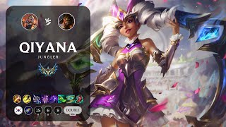 Qiyana Jungle vs Jarvan IV  KR Challenger Patch 1323 [upl. by Annaerdna]