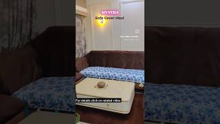 Myntra Sofa Cover Review 💕✨sofacoverreview sofacover shortsviral theindianexplorer [upl. by Andeee13]