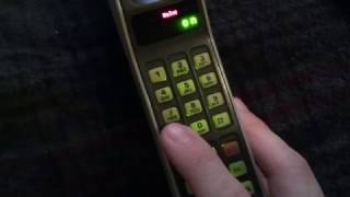 Motorola DynaTAC 8000 with dot matrix display [upl. by Chor40]