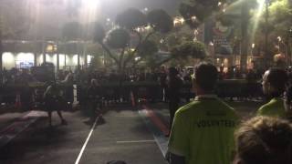 Brennley Brown sings quotGod Bless Americaquot at The 2017 Los Angeles Marathon [upl. by Auburn]