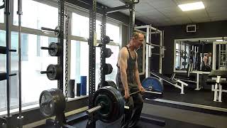 Felix McAlinden Rack Deadlifting 200kg 7th October 2024 [upl. by Nottap]