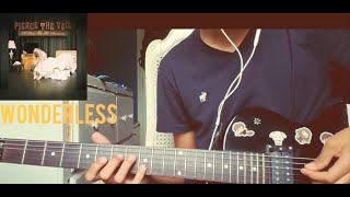 Pierce The Veil  Wonderless Guitar Cover [upl. by Ahsenav]