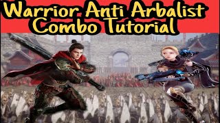 Warrior Combo For Arbalist  Mir4 PVP [upl. by Novad862]