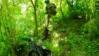 Ukraine GoPro  Casualty Collection Point After Assault [upl. by Ayikahs202]