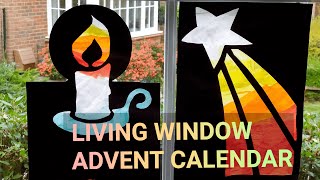 Living Window Advent Calendar  Tutorial [upl. by Niotna385]