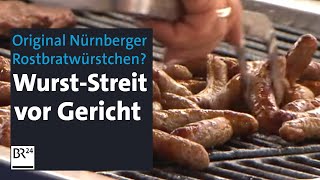 PlagiatsVorwürfe um Nürnberger Rostbratwurst  Abendschau  BR24 [upl. by Hsima]