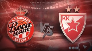 Evroliga  analiza utakmice 9 kola Monaco  Crvena zvezda 9098 [upl. by Seymour]