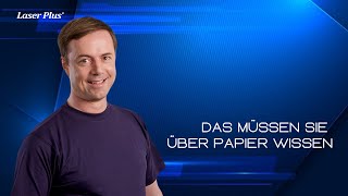 Tipp 12 Das müssen Sie über Papier wissen [upl. by Pinsky]