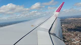 Wizz Air A321 NEO Departing London Luton to Poznan [upl. by Camala756]