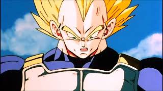 Vegeta presenta con orgullo a Trunks frente a Cell [upl. by Ynavoeg237]