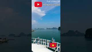 World UNESCO site Halong Bay Vietnam 🇻🇳 halongbaytour halongbaycruise [upl. by Reis86]