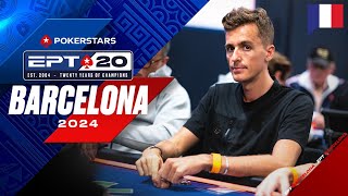 EPT Barcelona 2024 5K€ MAIN EVENT  Jour 3 avec Benny amp Yu ♠️ PokerStars en Français [upl. by Berliner]