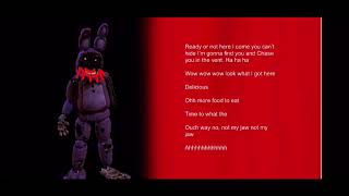 Withered Bonnie voice lines for laramie1619 [upl. by Dessma]