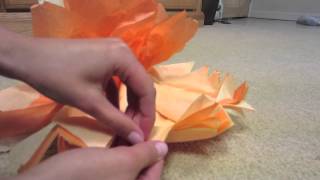 DIY Easy Decorative Tissue Paper Pom Poms [upl. by Jonathan928]