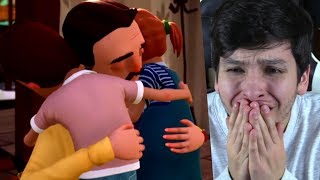 LLORARÁS CON LA INCREÍBLE HISTORIA DEL VECINO Y SUS HIJOS  Hello Neighbor Hide And Seek  DeGoBooM [upl. by Kathlin]