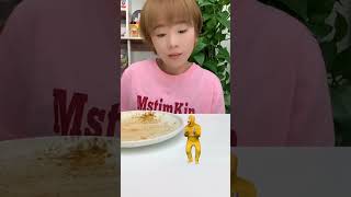 Bandar Mama Nodles Order 🥳 mini wood toy wood working art skill short cartoon viral trending [upl. by Elburr643]