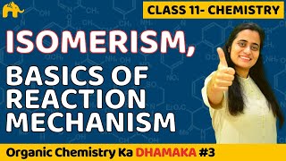 Organic Chemistry Class 11  Isomerism  Reaction Mechanism  CBSE NEET JEE [upl. by Auqkinahs]