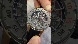 SYLVESTER STALLONE WATCH 75000000 Richard Mille RM25 Tourbillon Chronograph [upl. by Valenka]