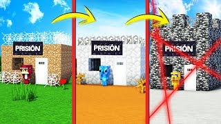 ¡PASAMOS DE PRISIÓN NOOB A PRISIÓN PRO 😂🚫 ¡NADIE ESCAPA DE LA PRISIÓN MÁS SEGURA DE MINECRAFT [upl. by Ennis474]