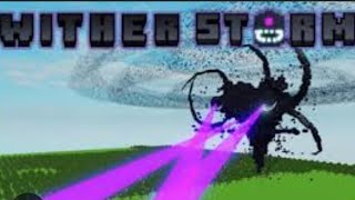 I played roblox wither storm roblox witherstorm minecraft [upl. by Aihsi]