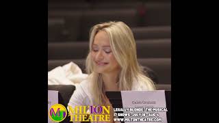 Legally Blonde  Day 1 Table Read Rehearsal [upl. by Norreg]