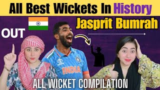 Jasprit Bumrah All Best Wickets Compilation Video  Jasprit Bumrah Wickets  Indian Cricket Player [upl. by Delfine]