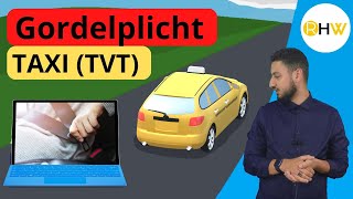 Taxi theorie examen  Gordelplicht [upl. by Jolenta]